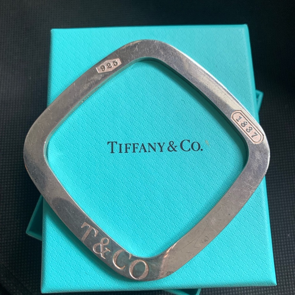 Tiffany & Co. square bangle (discontinued)